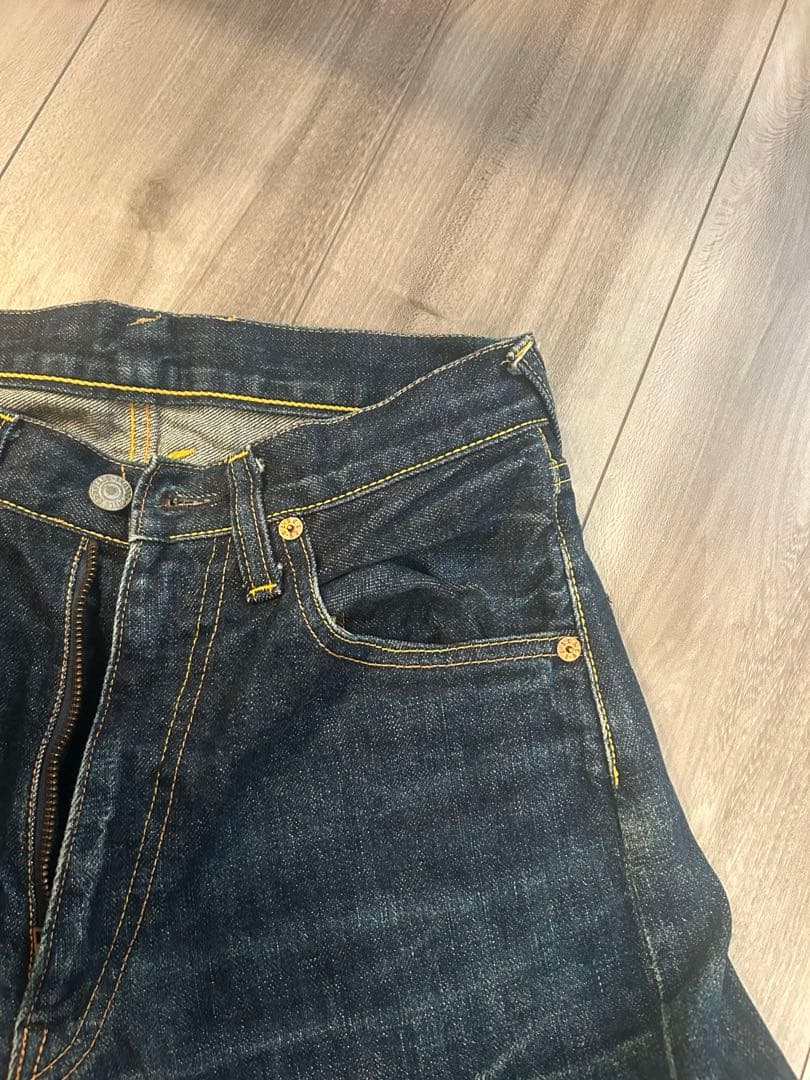 EVISU.No.2Lot.2502 27×35ピンクビックペイント日本製カモメ