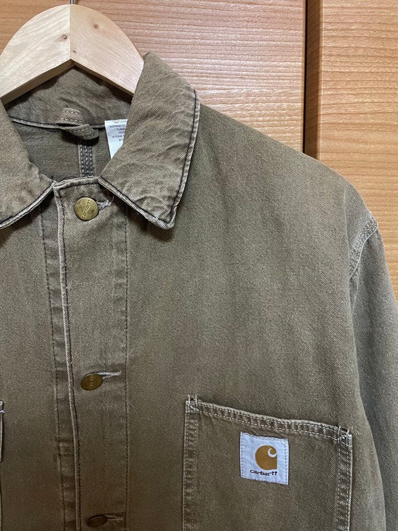 裏地なし 90s Carhartt カーハート チョアコート ブラウン