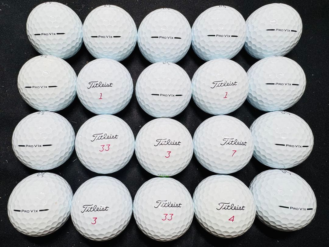 最新 タイトリスト PRO V1X 2025年モデル 20個
