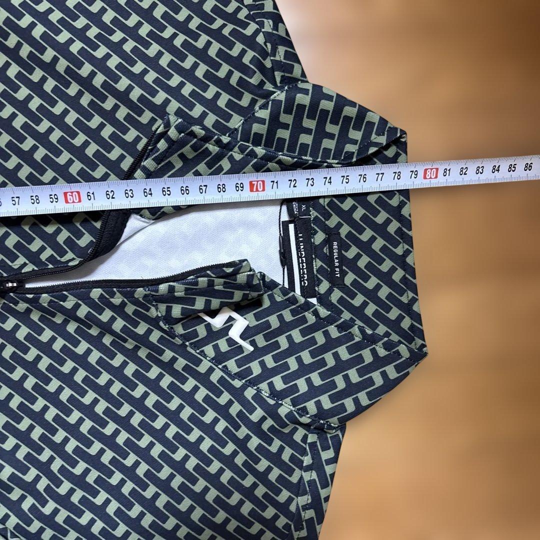 ☆新品☆J.Lindeberg ジェイリンドバーグ長袖シャツ　XL ハーフジップ