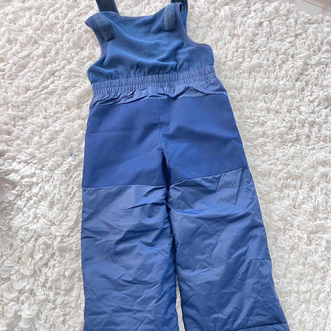Columbia レッド 子ども用 スキーウェア 上下セット 100cm