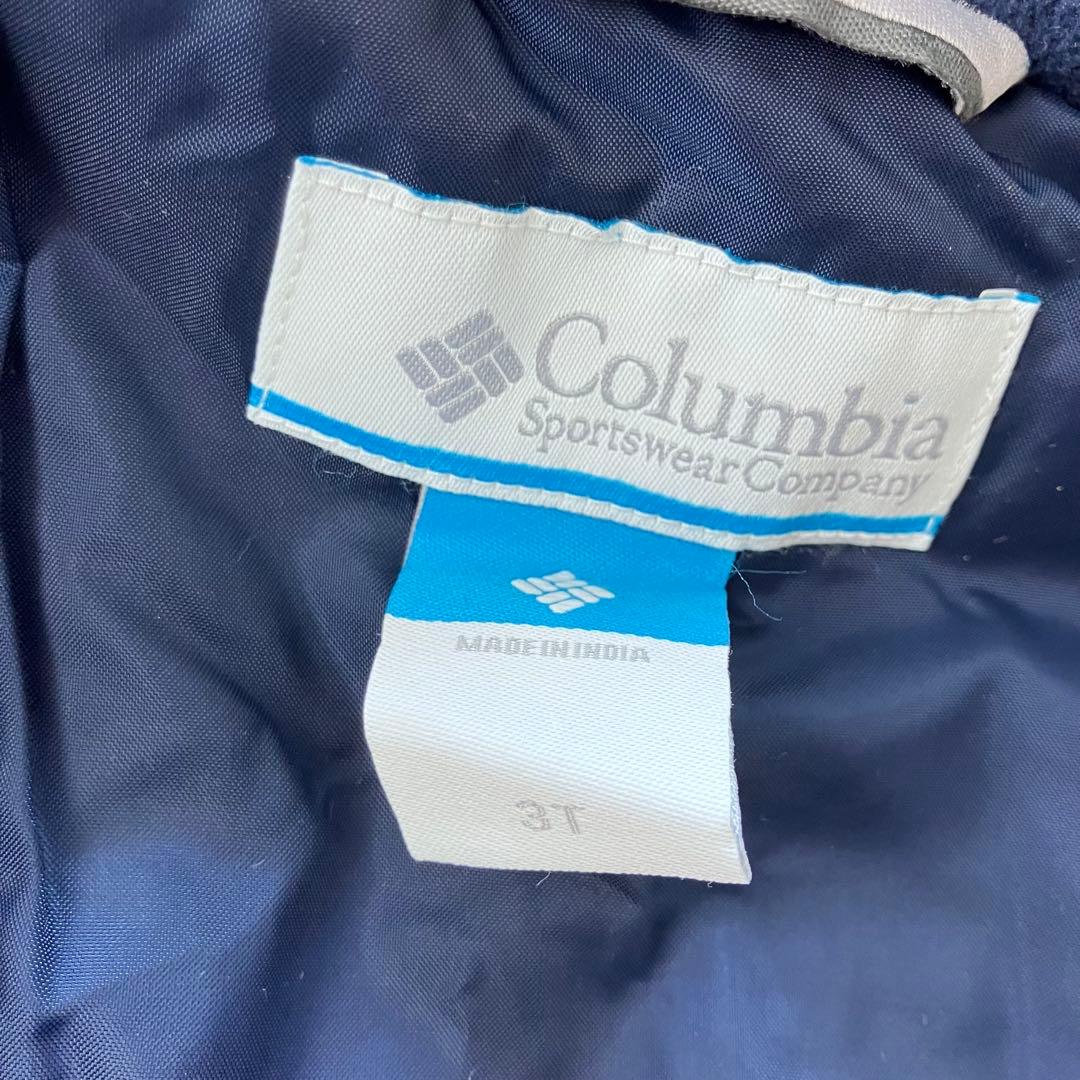 Columbia レッド 子ども用 スキーウェア 上下セット 100cm