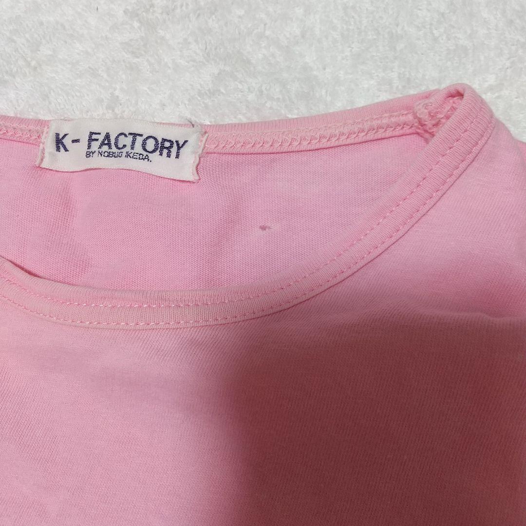 K-FACTORY イケダノブオ Tシャツ 80年代 ケーファクトリー ピンク