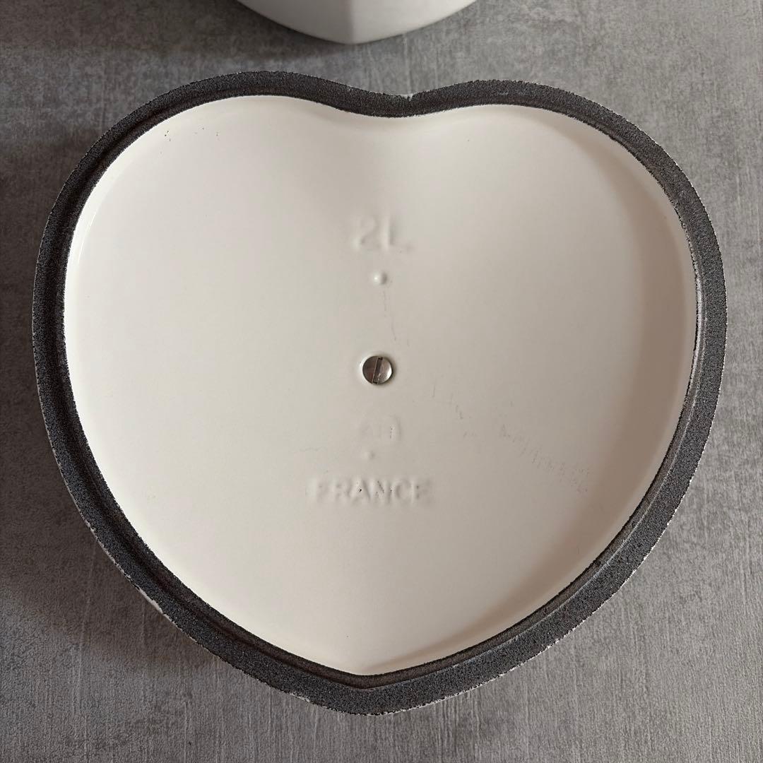 LE CREUSET ハート型ミルクパン 2L