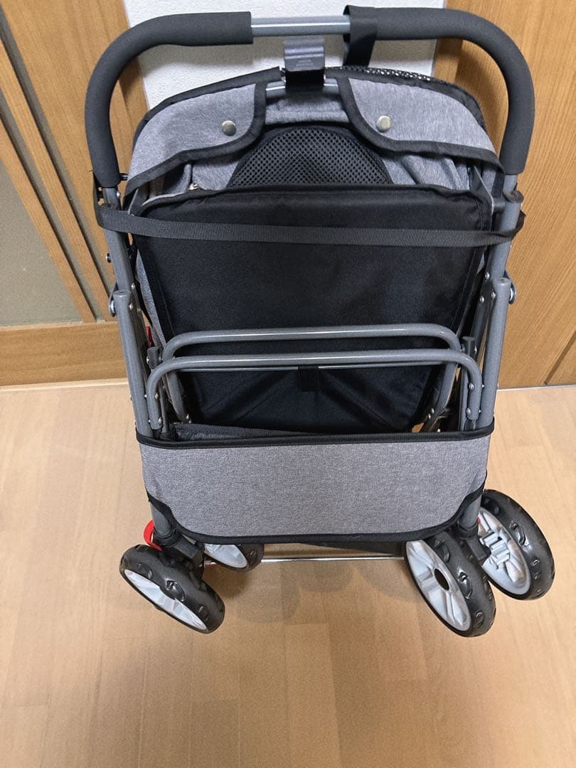 ペットバギー GS-737C グレー 軽量 折りたたみ　美品