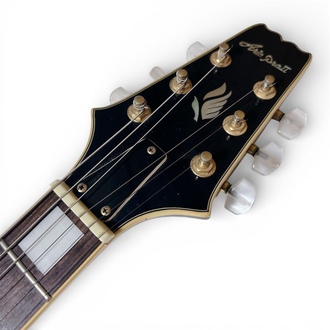 【美品・ハードケース付】Aria Pro II PE-DLX シースルーパープル