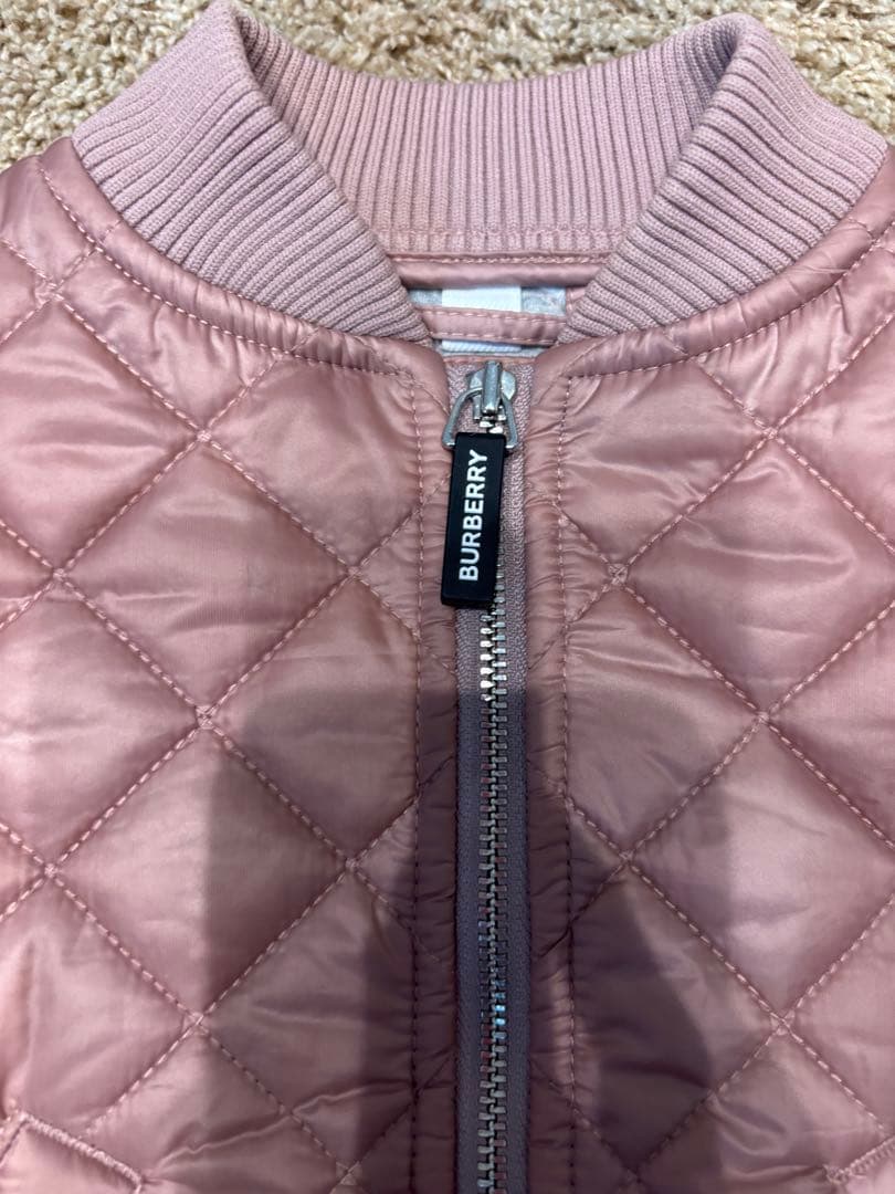 BURBERRY キルティングジャケット ピンク
