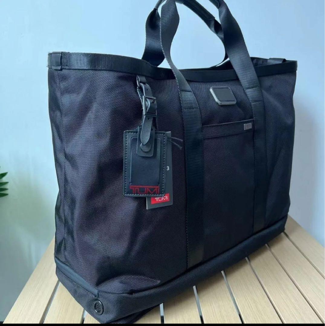 【新品】TUMI ALPHA 3 トートバッグ ブラック ビジネス カジュアル