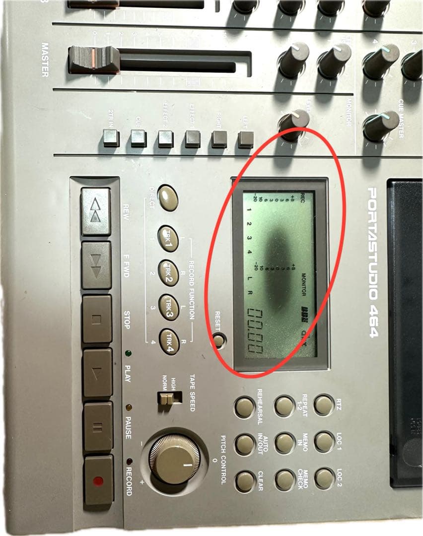 【ジャンク品】TASCAM PORTASTUDIO464