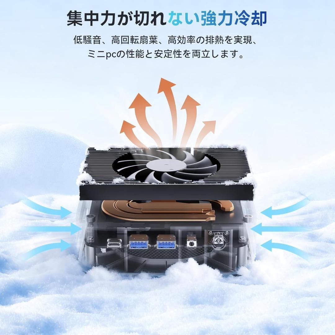 ミニPC mini PC AMD Ryzen 4300U 16GB＋256GB