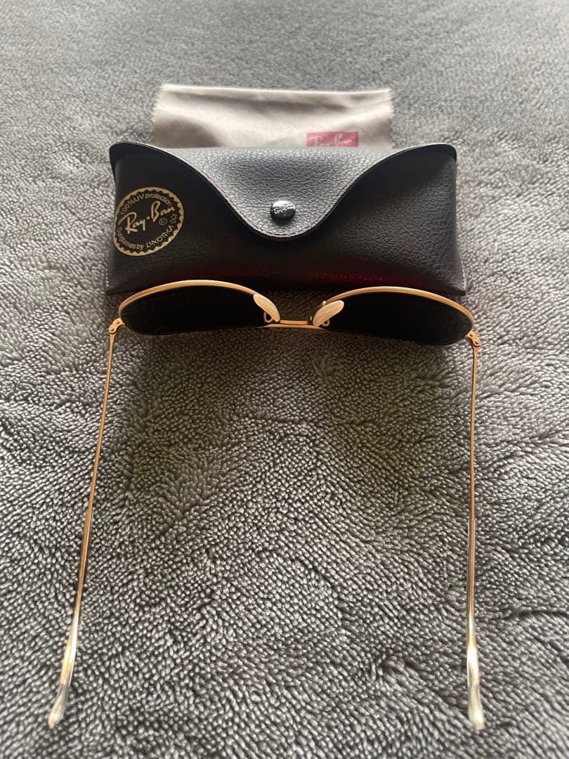 Ray-Ban P Aviator サングラス ゴールド 58-14