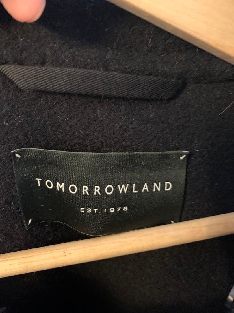 TOMORROWLAND ネイビー ダッフルコート
