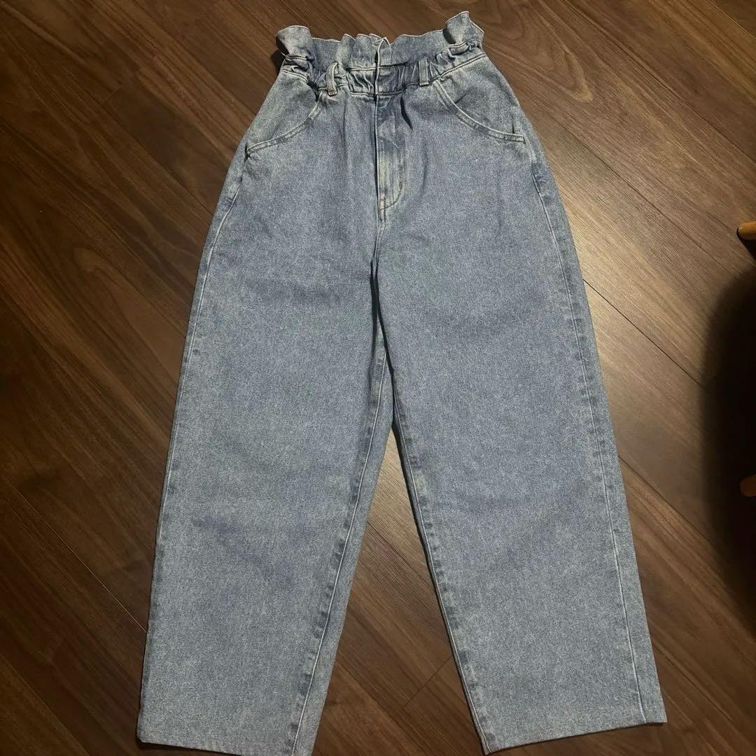 パンツ anuke Waist Tuck Denim