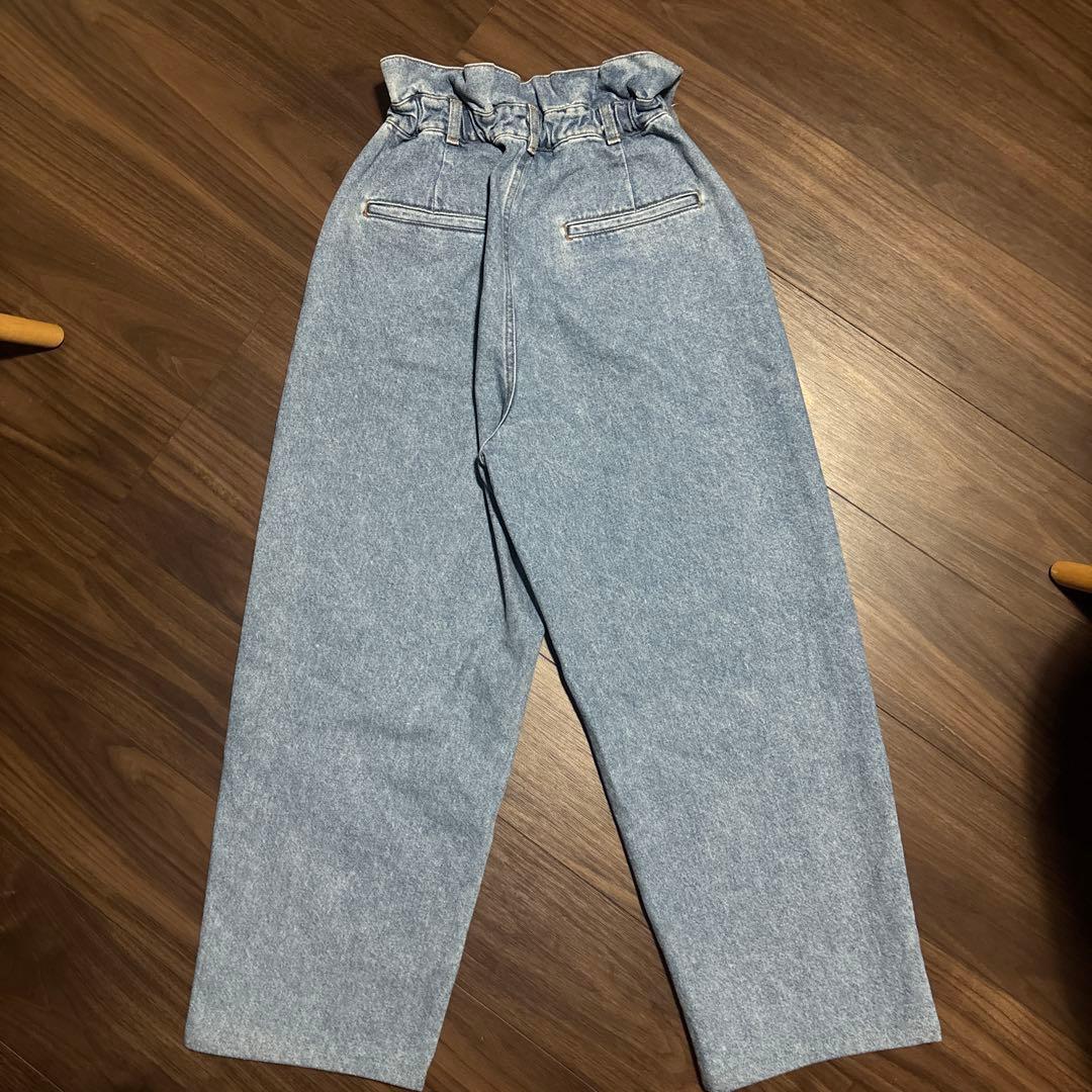 パンツ anuke Waist Tuck Denim