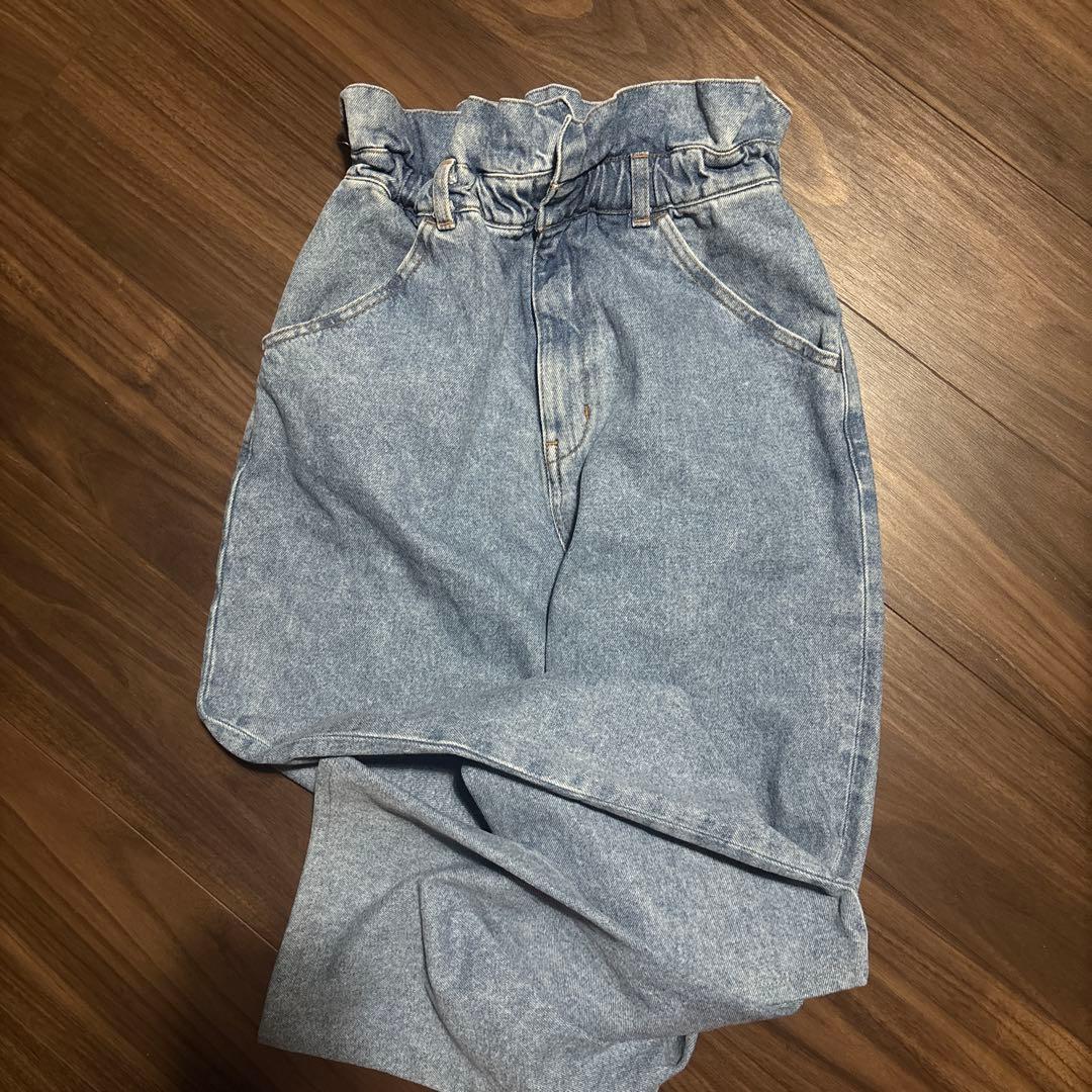 パンツ anuke Waist Tuck Denim