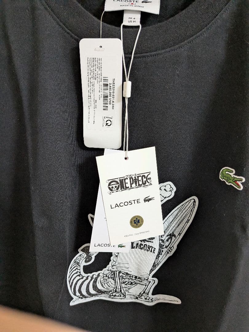 LACOSTE × ONE PIECE コラボTシャツM