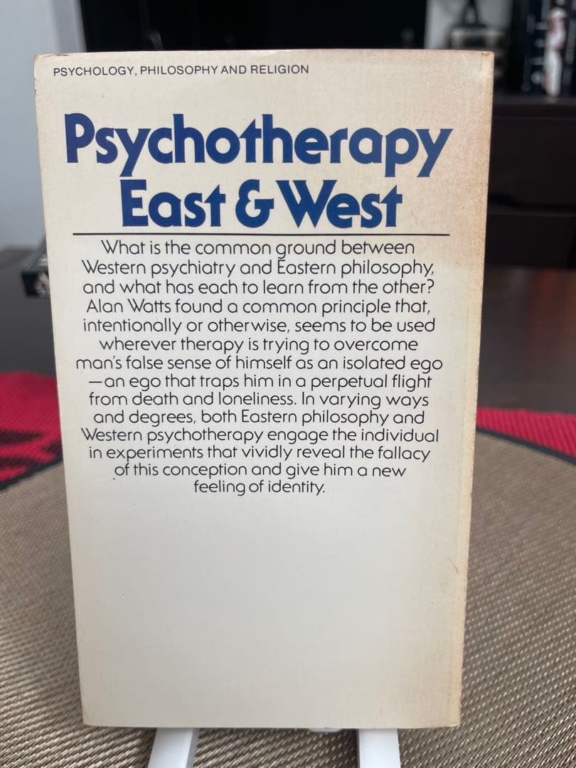 洋書 ALAN WATTS Psychotherapy East & West