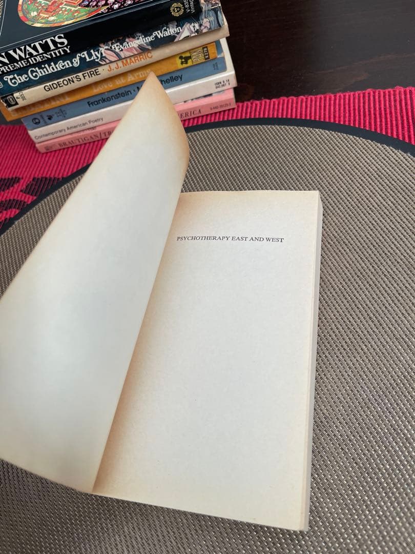 洋書 ALAN WATTS Psychotherapy East & West