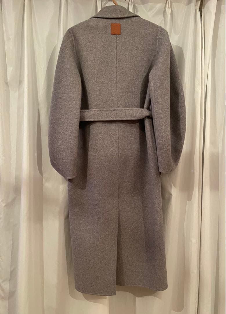 LOEWE ロエベ　サーキュラースリーブコート　グレー　32