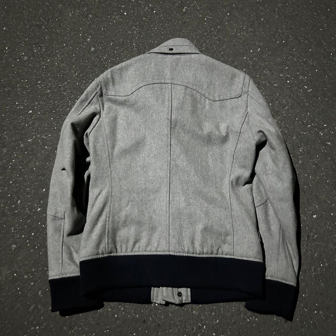 ジャケット・アウター 00s archive gimmick wool mods jacket