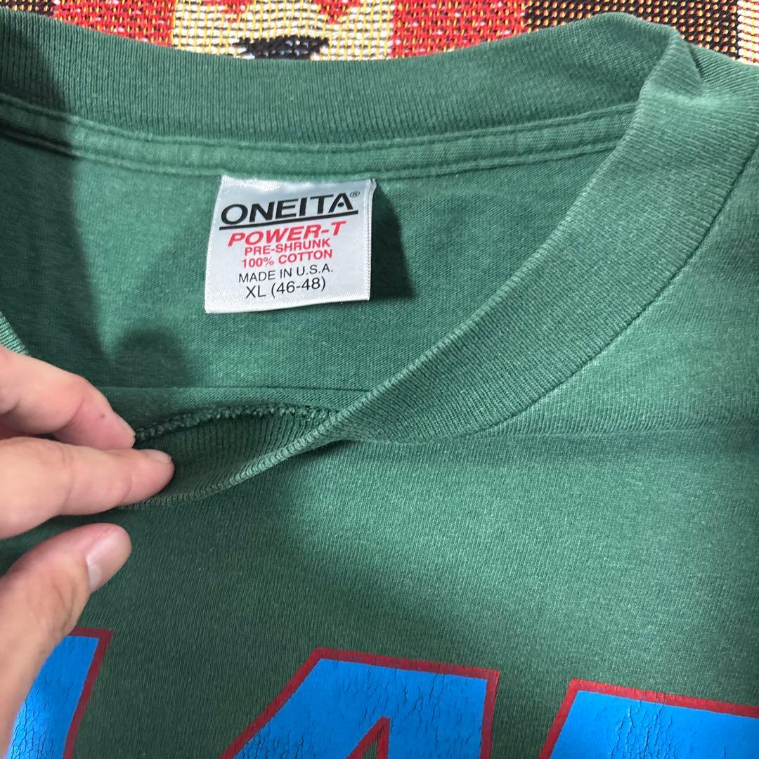 激レア　90s usa製ONEITA SLAP magazineロゴ Tシャツ
