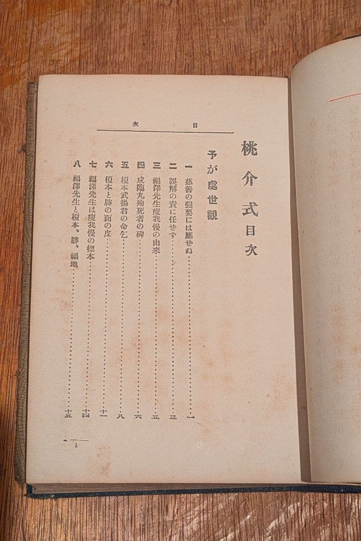 Vintage/桃介式 福澤桃介/大正期 和本 古書 当時品