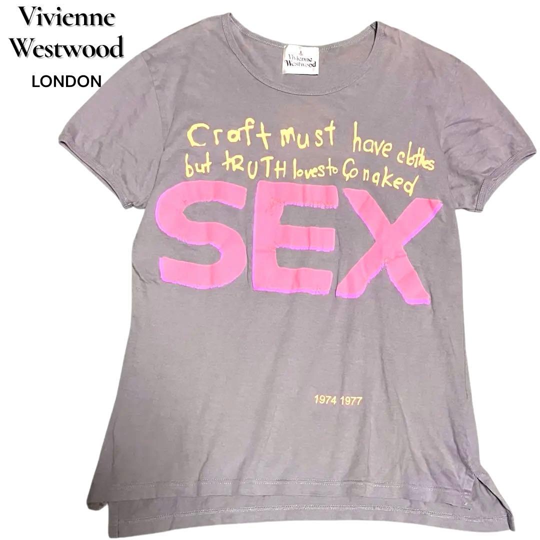 【激レア】ヴィヴィアン　SEXTシャツ　Seditionaries 復刻　白タグ