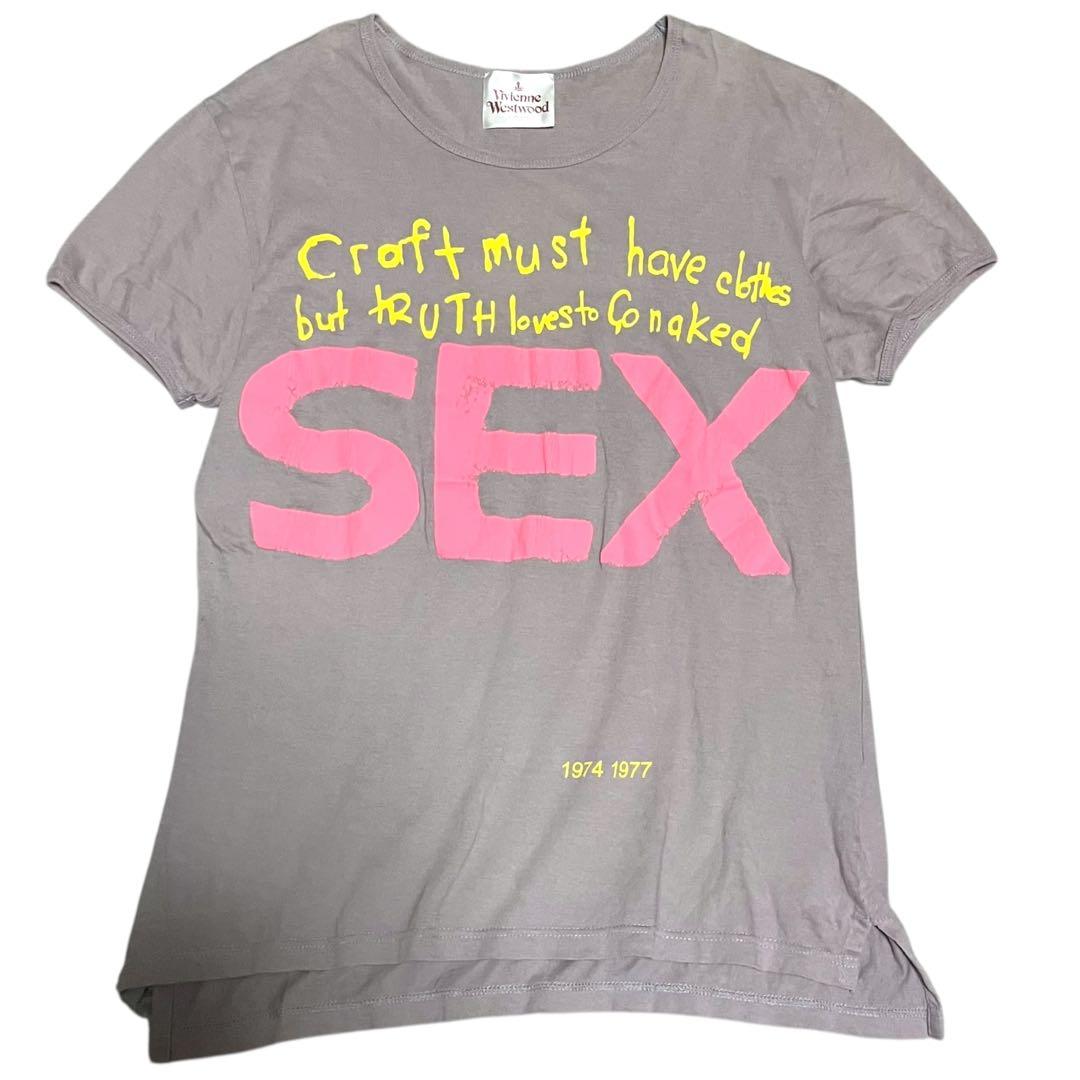 【激レア】ヴィヴィアン　SEXTシャツ　Seditionaries 復刻　白タグ