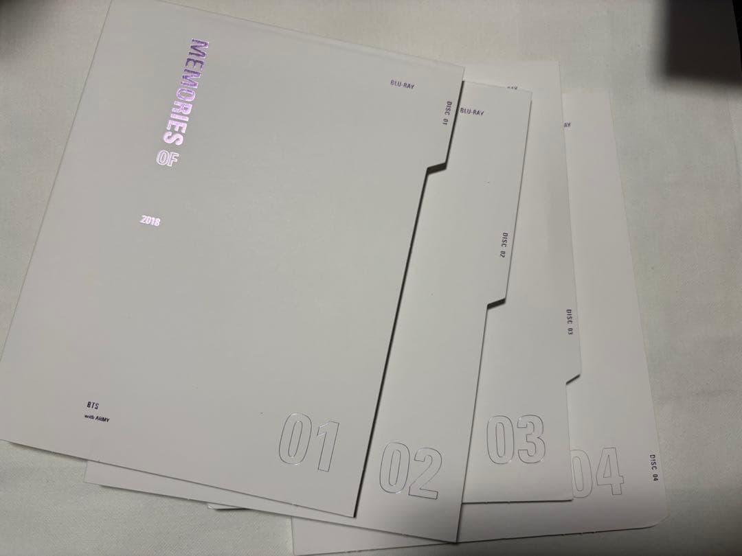 BTS Memories 2018 Blu-ray トレカ:テテ
