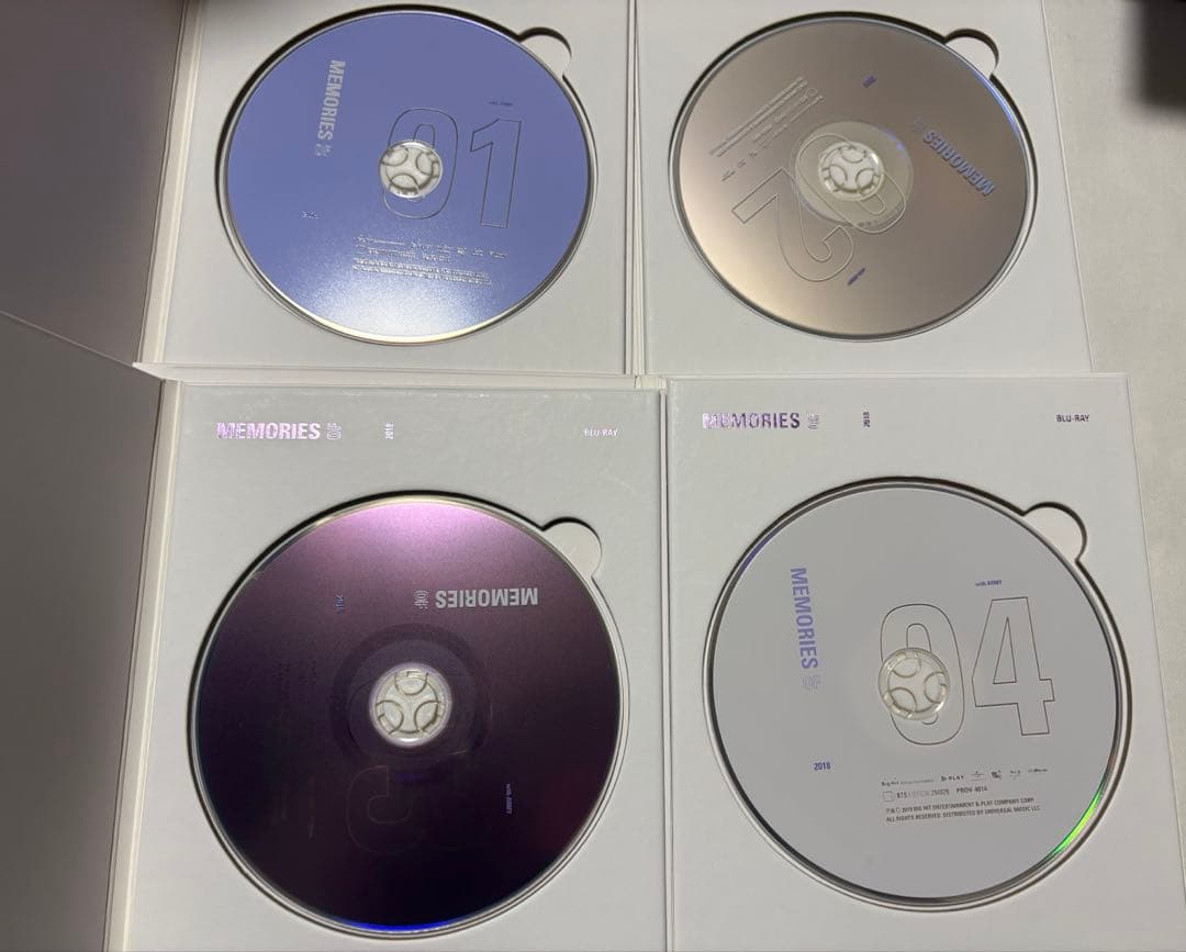 BTS Memories 2018 Blu-ray トレカ:テテ