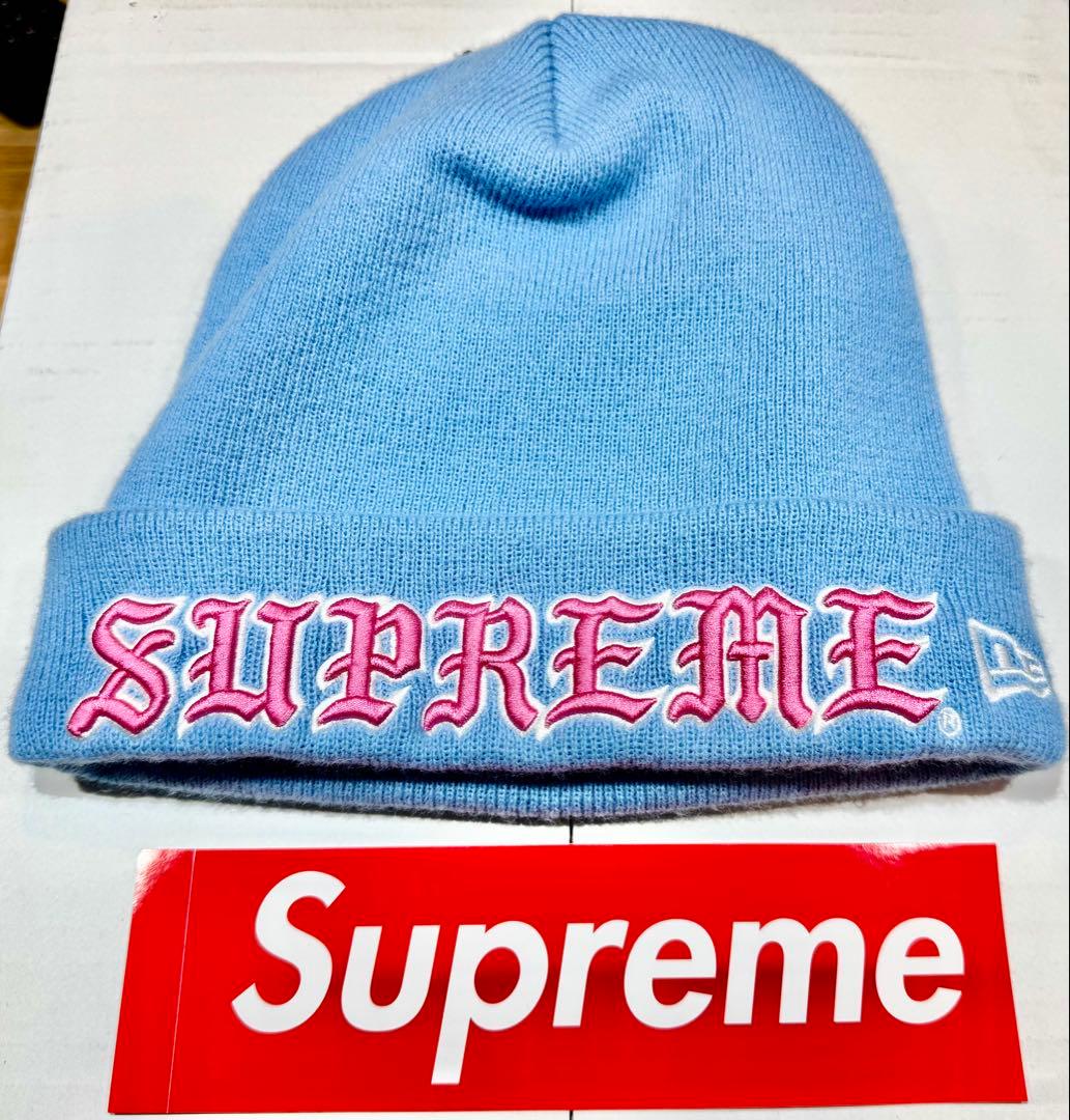 【値下げ】SUPREME New Era® Old English ビーニー