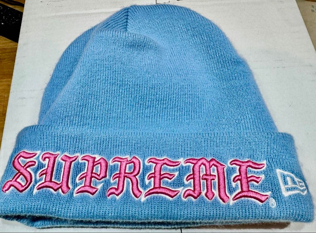 【値下げ】SUPREME New Era® Old English ビーニー
