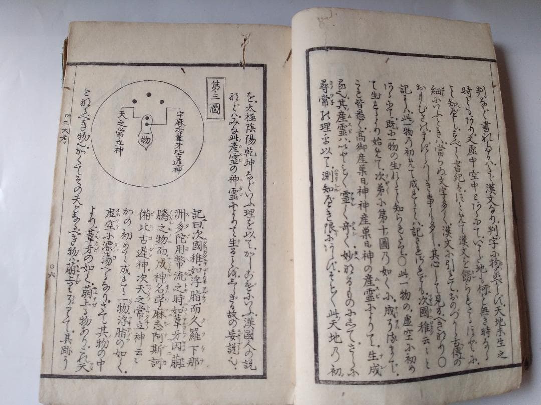 三大考 古事記伝十七附巻 図入 服部中庸 寛政三年 です。