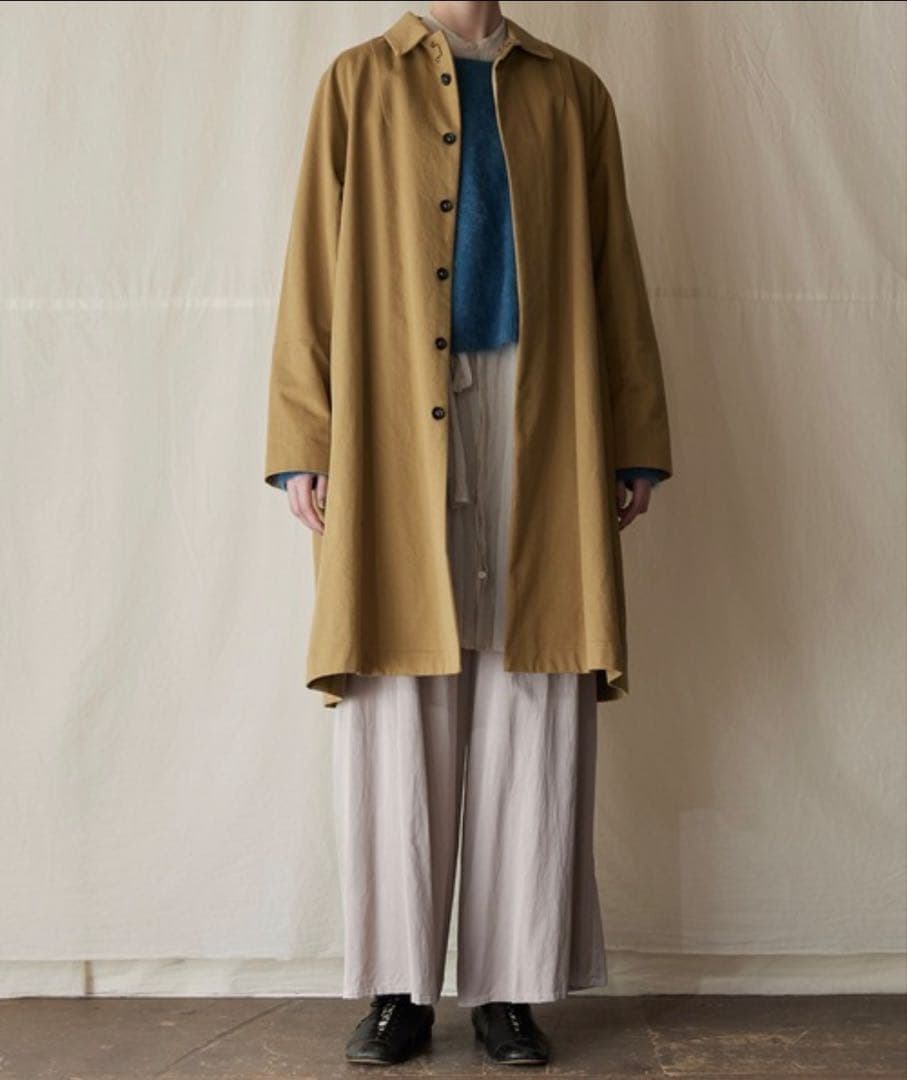 ジャケット・アウター stand-fall-collar coat suzuki takayuki