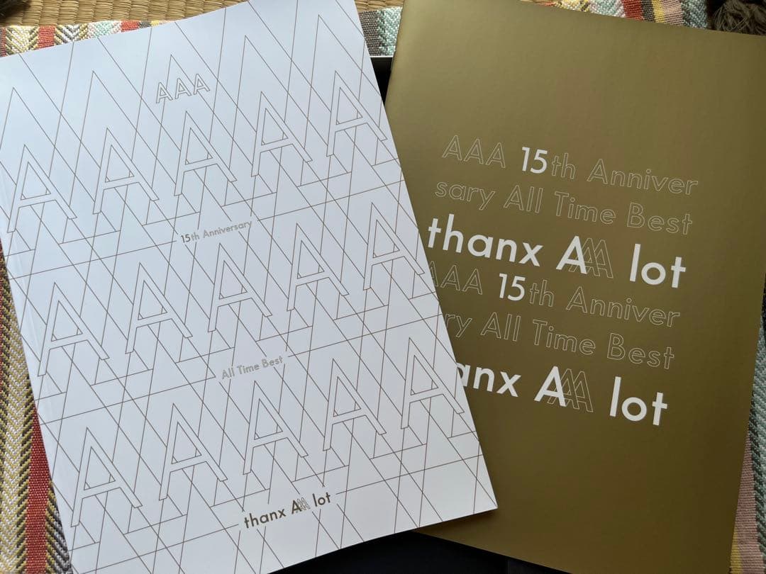 AAA 15周年ベストアルバム、他3点