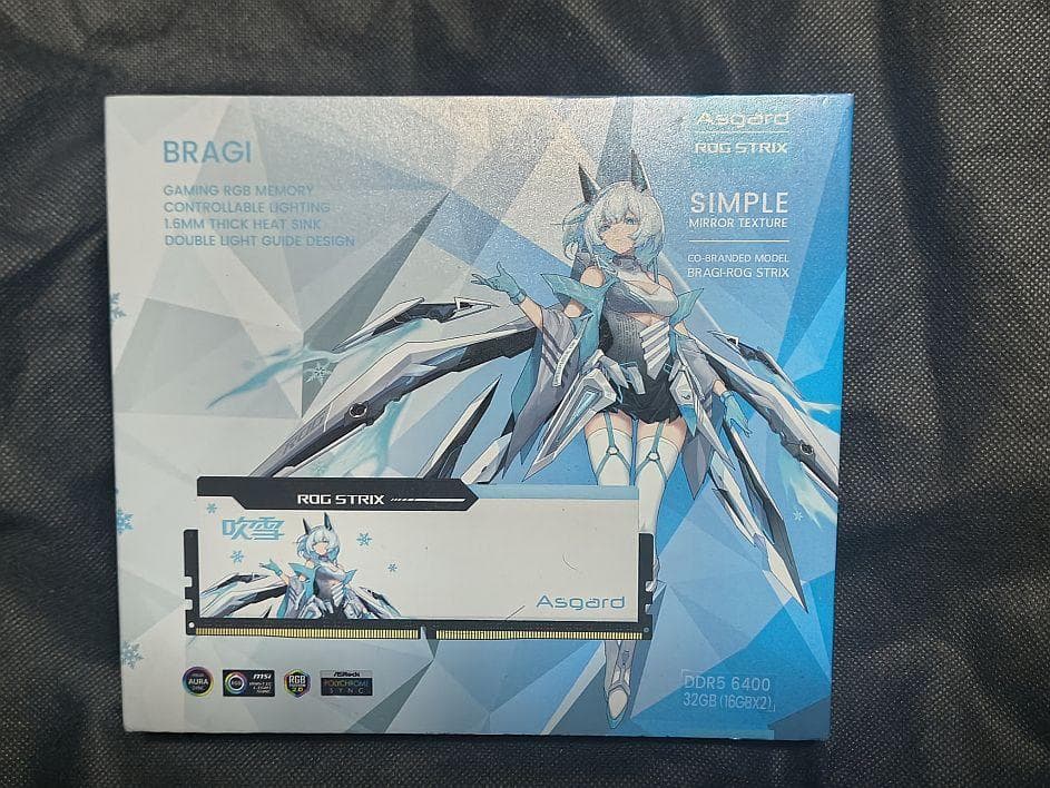 櫻*美様 Asgard ROG STRIX 吹雪 DDR5-6400 16GB