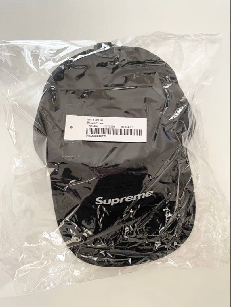Supreme Ventile Camp Cap ブラック 25ss