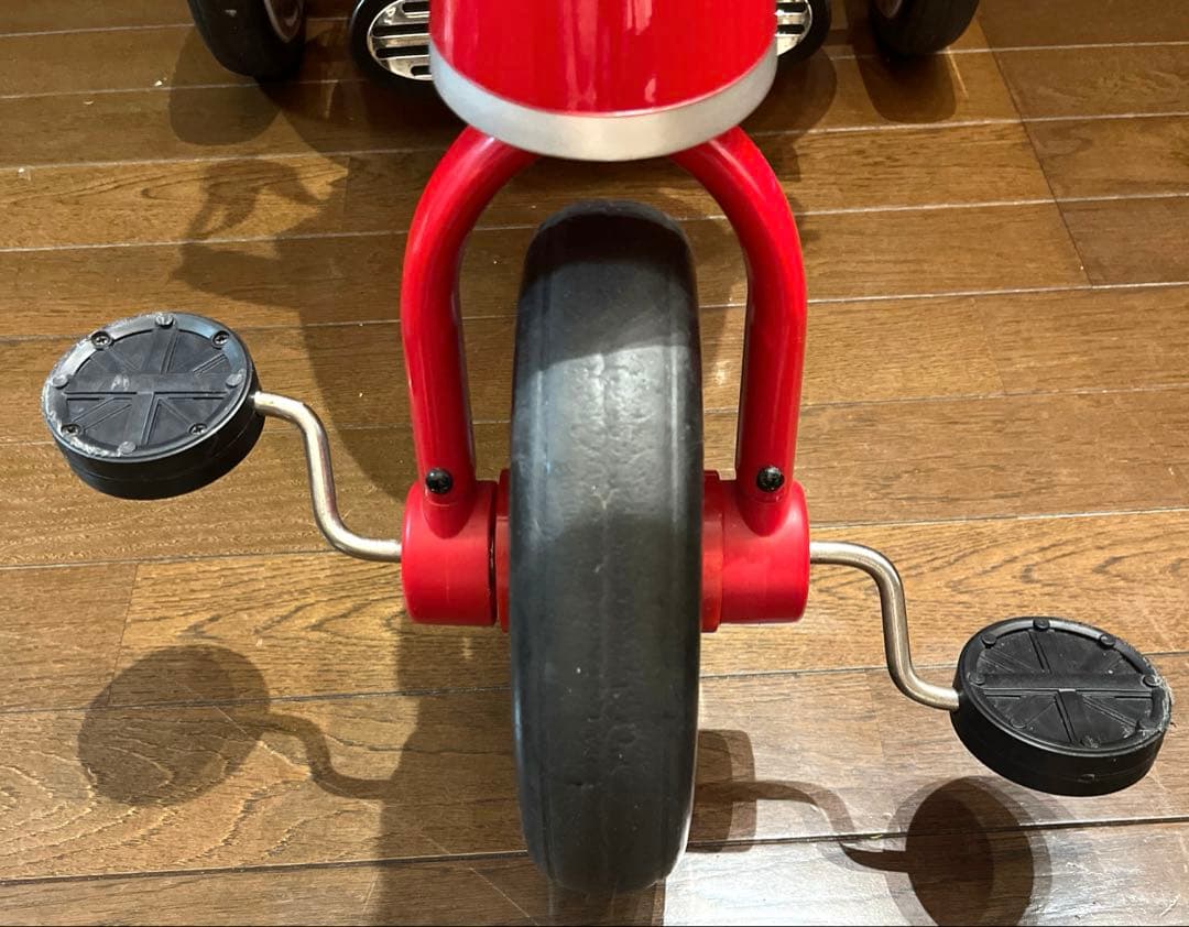 折りたたみ　三輪車 MINI ミニ　クーパー　赤 ハンドル　イギリス