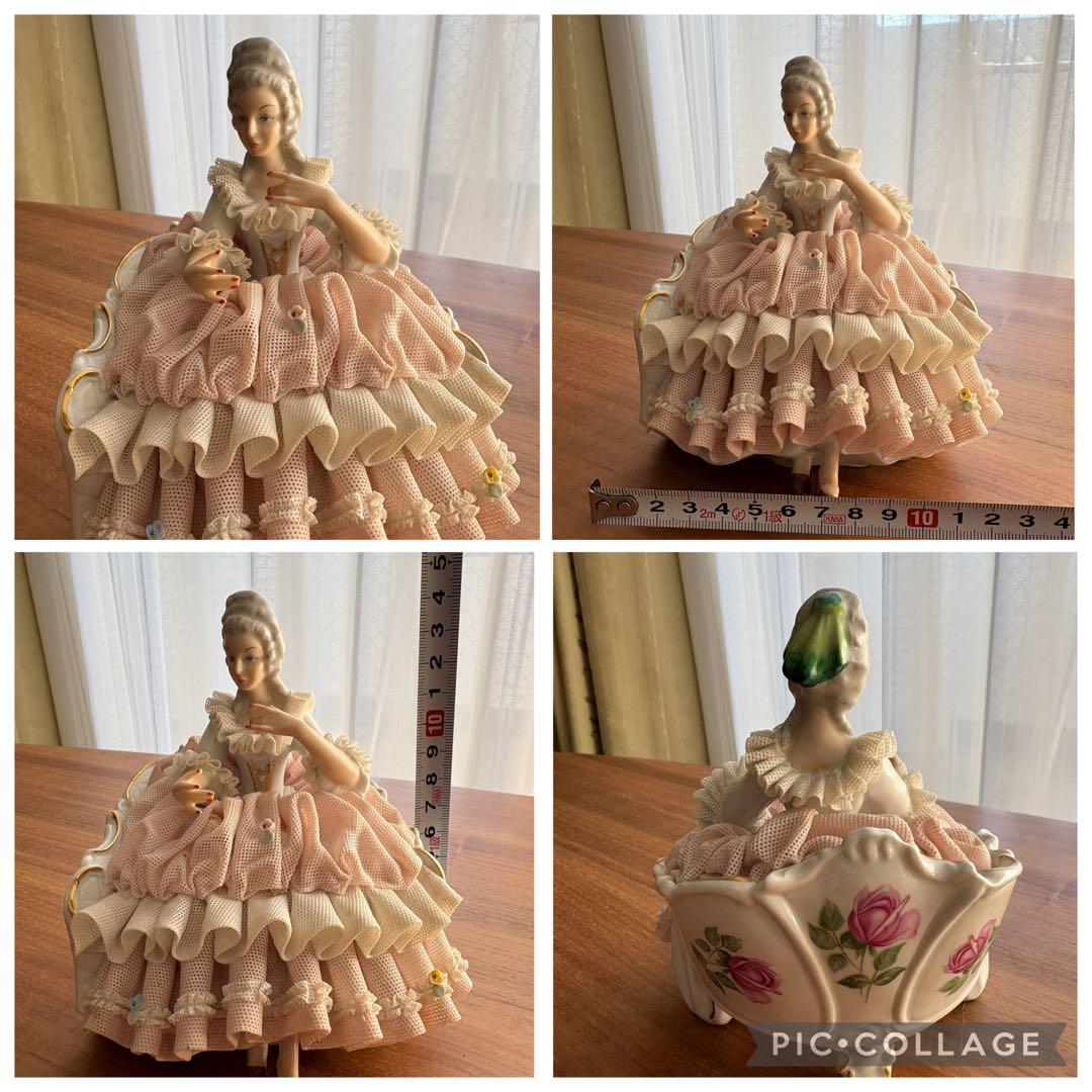 【正月セール】Reine Handarbeit レースドール２体セット