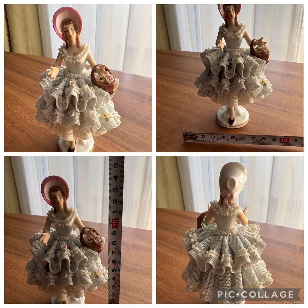 【正月セール】Reine Handarbeit レースドール２体セット