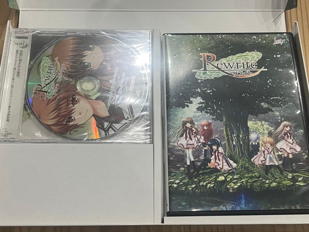 【美品・初回限定】Rewrite 豪華版 アートブック・サウンドトラック付き
