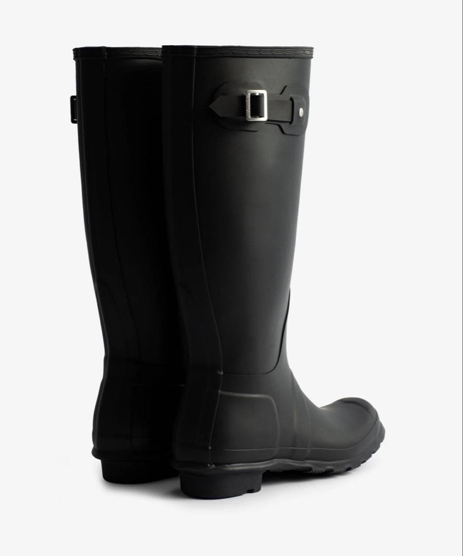 【新品未使用】定価26950円 HUNTER レディース23cm 長靴 ブラック