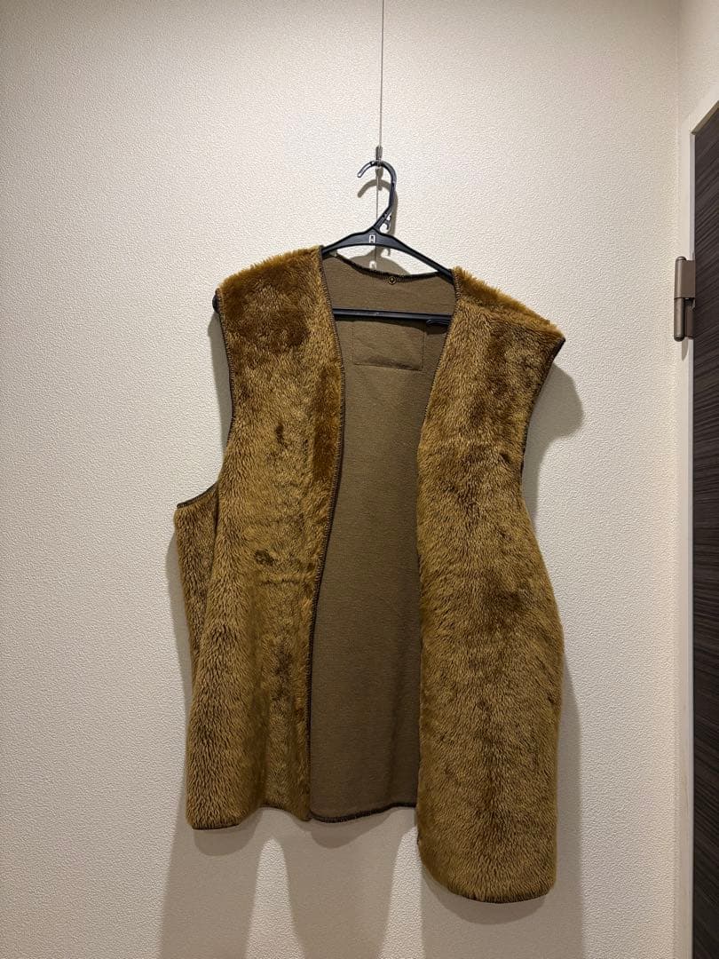 Barbour ファーライナーベスト ブラウン