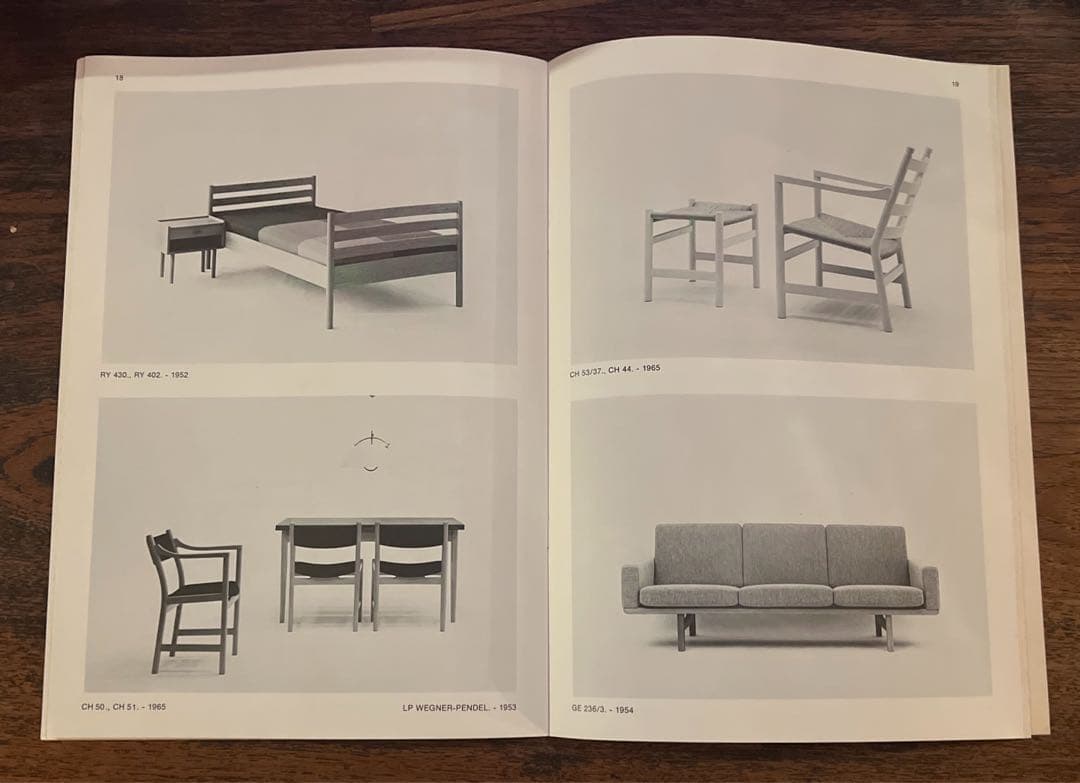 hans j WEGNER 展覧会図録ハンス　ウェグナー