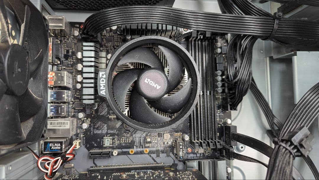 自作PC一式 ジャンク Ryzen5 3600 GTX1660SUPER