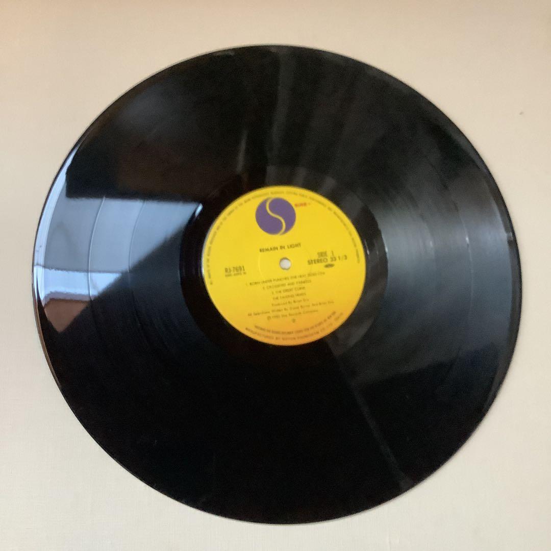 極上美品　TALKING HEADS REMAIN IN LIGHT LP