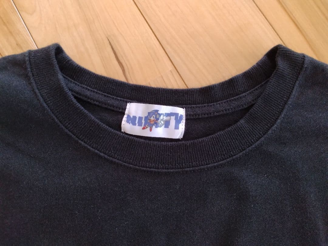 中古品　ソニック　ヘッジホッグ　9090　長袖ロンT