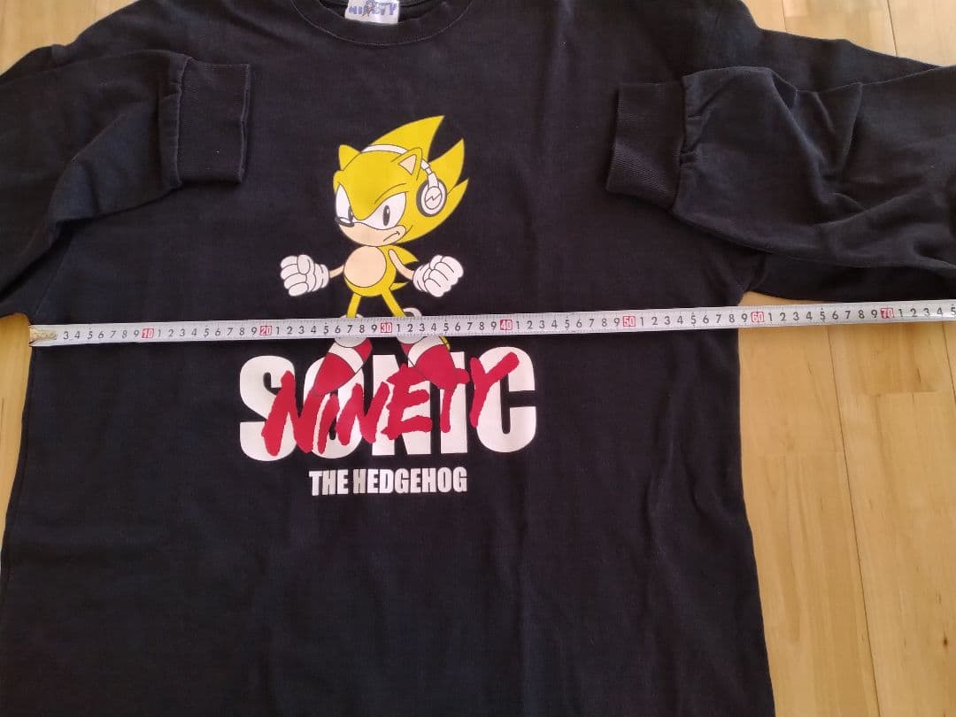 中古品　ソニック　ヘッジホッグ　9090　長袖ロンT