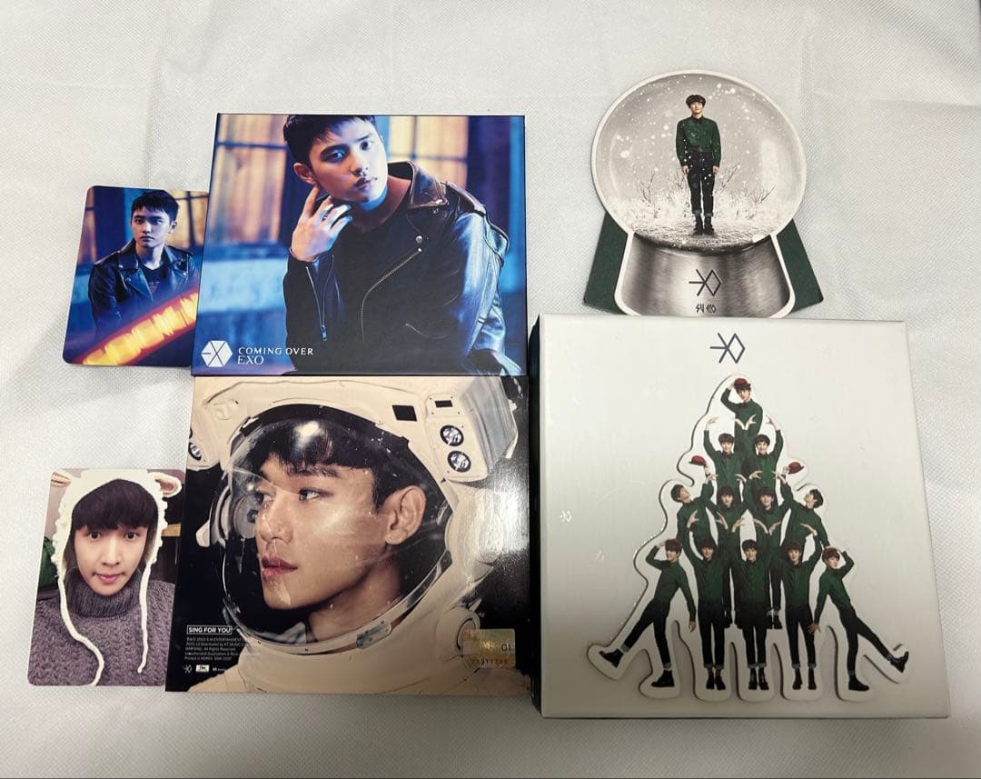 EXO CD DVD 15点セット　トレカ付き