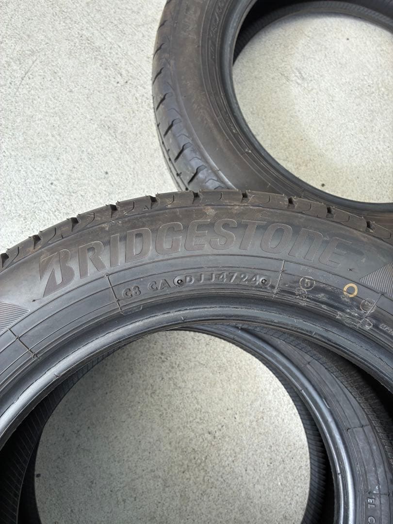 送料込み185/60r15BRIDGESTONE NEWNO4本セットバリ山